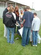 Payette Idaho youth at drug prevention rally 2004